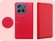 ETUI Z KLAPKĄ DO MOTOROLA EDGE 50 NEO / THINKPHONE 25 CZERWONE MAGNETYCZNE 3