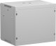 Szafa wisząca RACK 19" 9U, 450mm, Netrack F-Line, szara, drzwi szklane, otwierane boki 3