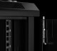 Szafa wisząca RACK 19" 6U, 450mm, Netrack F-Line, czarna drzwi szklane, otwierane boki 7