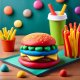 Ciastolina Maszynka Do Ciastoliny Opiekacz Hamburger Masa Plastyczna 8