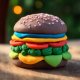 Ciastolina Maszynka Do Ciastoliny Opiekacz Hamburger Masa Plastyczna 9