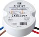 AF3012Y: MW Power 30W 12V/2.5A round LED power supply, IP67 1