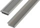 Wpuszczany profil ALU anoda srebrny 5x16mm 3030mm GROOVE anoda silver 2