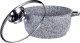 Garnek 6,5L 28cm pokrywka Aroma Knob granitowy 1