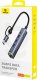 Hub 4w1 Baseus UltraJoy USB-A&USB-C do 3xUSB3.0+USB-C+RJ45 (szary) 6