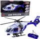 LeanToys Helikopter Policyjny Hak Nosze Światła Dźwięki 1:12 1