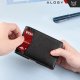 Portfel RFID Etui ochronne blokujące sygnał na karty dokumenty cienki Alogy Small męski damski Wallet Czarny 6