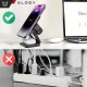 Ładowarka indukcyjna 3w1 do MagSafe QI do Apple iPhone Airpods Watch Alogy QI Charger Stand stojak Czarna 4