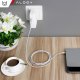 Ładowarka Zasilacz do Apple MacBook Alogy Universal Charger Kabel 2m USB-C do USB-C Szybkie ładowanie PowerDelivery PD 87W Biały 10