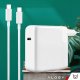 Ładowarka Zasilacz do Apple MacBook Alogy Universal Charger Kabel 2m USB-C do USB-C Szybkie ładowanie PowerDelivery PD 87W Biały 11