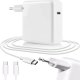 Ładowarka Zasilacz do Apple MacBook Alogy Universal Charger Kabel 2m USB-C do USB-C Szybkie ładowanie PowerDelivery PD 87W Biały 17