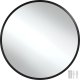 Okrągłe lustro ścienne Fiona z aluminiową ramą - 50 cm 1