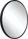 Okrągłe lustro ścienne Fiona z aluminiową ramą - 50 cm 4