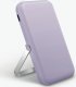 UNIQ Powerbank Hoveo 5000mAh USB-C 20WPD Fast charge Wireless Magnetic liliowy/lilac lavender 1