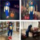 Strój Karnawałowy Kostium Jeżyk Sonic Przebranie Dla Chłopca Roz. L 134/146 15