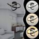 Lampa Sufitowa Plafon Wisząca Wstęga Led 28W Modern 3 Barwy Nowoczesna 12