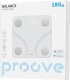 Proove Waga Smart Scale Balance Bluetooth biały/white 2