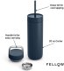 Fellow - Carter Chill Set 2 w 1 - Kubek termiczny + 2 nakrętki - Granatowy 591 ml 2