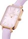 ZEGAREK DAMSKI DANIEL WELLINGTON Quadro Lavender Mop 20mm DW00100637 + BOX (zw521b) 1