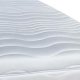 IZER Materac 150x200 | 24 cm| z LATEX | Dwustronny H3 | 7 stref | Rdzeń ze sprężyn kieszeniowych | Pikowany pokrowiec | Materac sprężynowy DL 5