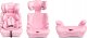 FOTELIK FALCON I-SIZE PINK (76-150) 1