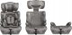 Fotelik samochodowy Caretero Falcon i-Size grafitowy (76-150) 2