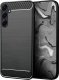 Hello Case Etui do Samsung Galaxy A55 5G (Czarne, Karbon, Pancerne, Case)   Szkło 9H 5