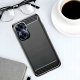 Etui do Realme C55 (Czarne, Karbon, Pancerne, Case, Plecki)   Szkło 9H 4