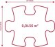 Askato Mata Sensoryczna Ortopedyczna ZESTAW ŚWIECĄCY 4w1 4 PUZZLE SENSORYKA MUFFIK / MFK-096 8