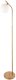 Floor lamp G.LUX GT-390-1F-AB, 1 x E27, brass color, o20 x 160 cm, white shade O13cm 2