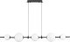 Lampa wisząca MILA czarna 140 cm 1