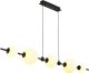 Lampa wisząca MILA czarna 140 cm 4