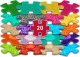 Askato Mata Sensoryczna Ortopedyczna Zestaw 20w1 Mini Puzzle 20x Sensoryka Muffik / Mfk-051 1