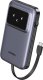 Powerbank Ugreen Powerbank 10000mAh Ugreen Uno PB511, 30W, wbudowany kabel USB-C (szary) 1