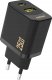 Ładowarka Dudao A26T GaN 25W USB-A, USB-C - czarna 1