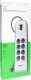 Belkin Listwa zasilająca przeciwprzepięciowa 900J, 8 gniazd Schuko, 2x USB-A, 2m 4