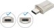 Transcend JetFlash 890 pamięć USB 256 GB USB Type-A / USB Type-C 3.2 Gen 1 (3.1 Gen 1) Srebrny 3