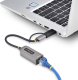 StarTech C21GA-USB-ETHERNET karta sieciowa 5000 Mbit/s 6