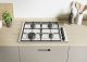 Candy Smart CHW6LBX/4U Stal nierdzewna Wbudowany 60 cm Gaz 4 stref(y) 6