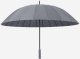 Ecarla Elegancki parasol z rączką duży szary 24K PAR11SZ 2