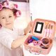 Kuferek Kosmetyków Dla Dzieci Zestaw Beauty Cienie Szminki Szczotka Lakiery 16