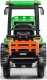 Wielki traktor na akumulator TITAN 24V 2x200W z przyczepką łyżką EDUKAMP 1