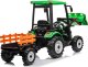 Wielki traktor na akumulator TITAN 24V 2x200W z przyczepką łyżką EDUKAMP 1