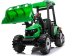 Wielki traktor na akumulator TITAN 24V 2x200W z przyczepką łyżką EDUKAMP 6