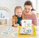 Tablica Magnetyczna Układanka Mozaika Magnesy Dino Edukacyjna Sensoryczna 2