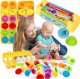 Układanka Edukacyjna Sorter Jajka Puzzle Montessori Zabawka Dla Malucha 1