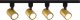 LIGHT TRACK SYSTEM SNOW 4XGU10 GOLD 1