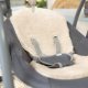 INGENUITY Swing 'n Go Portable Swing EVERY SEASON Wesley, 0 - 9 m., GREY, 17104 7