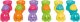 TOOMIES colorful eggs Hide & Squeak, E73565 2