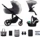 KINDERKRAFT stroller 3in1 PRIME 2 3IN1 MINK PRO SHADOW GREY, KSPRIM02GRY300I 1